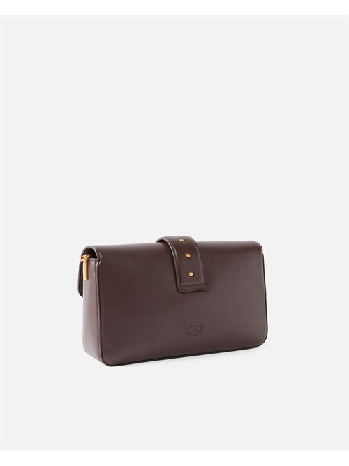 Borsa a mano media Love Bag One Slouchy in pelle con doppia tracolla PINKO | 105823A0QO/LA7Q